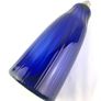 Vintage cobalt blue glass decanter bottle Image 4