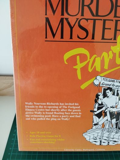 Murder Mystery Party  Murder at the Feelgood Fitness Centre (Sealed)