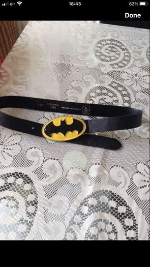 Boys batman belt 11/12