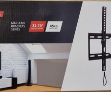 Tv Bracket Wall Mount Flat Tilt 32-70"