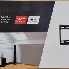 Tv Bracket Wall Mount Flat Tilt 32-70"