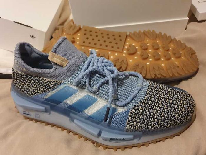 Designer Collaboration Adidas x Philllllthy NMD S1 'Ambient Sky' UK12