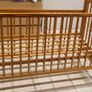 Baby cot and mattress Image 3