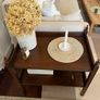 Antique oak sidetable Image 7