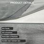 Folding Mattress Single, 15CM Trifold Foldable Mattresses Single Bed, Guest Mattress Memory Foam with Washable Cover, Floor Mattresses for Travel, Camping, Guest Bed, Studio, Dorm Image 7