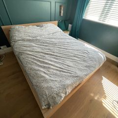 IKEA standard king sized 'MALM' bed frame