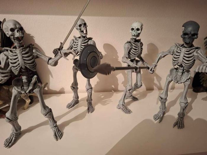 Mythic Legions Skeleton figures 4 pack