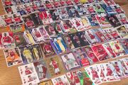 Arsenal premier league football cards and stickers Saka rookie