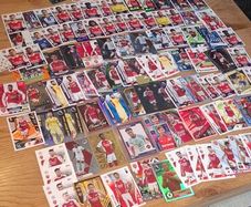 Arsenal premier league football cards and stickers Saka rookie