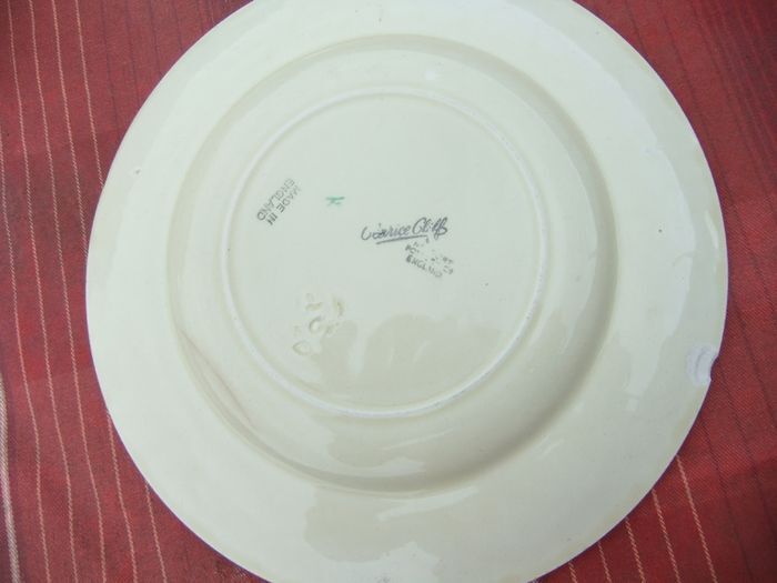 Art Deco Clarice Cliff Wilkinson Ltd 6 Pieces