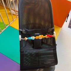 Baby bjorn bouncer with toy bar