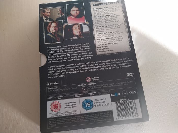 Lost Complete final Season 6 Dvd Boxset