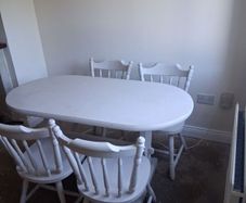 dining room table and chairs