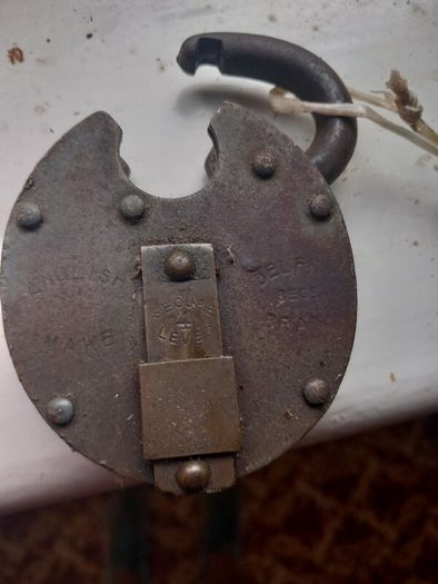 vintage padlock