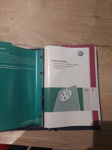 VW Golf MK5 owners manual