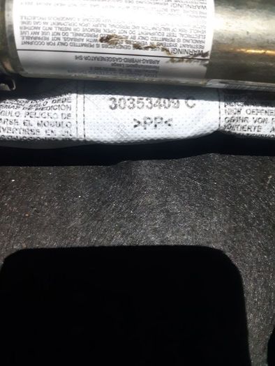 Audi A6 C6 2005-11 Avant Drivers Right Side Roof Curtain Ayrbag 4f9880742a