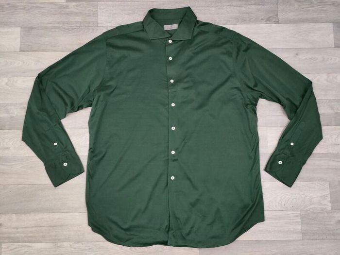 Canali Cotton Jersey Shirt Mens 2XL/3XL RRP 350 Euro