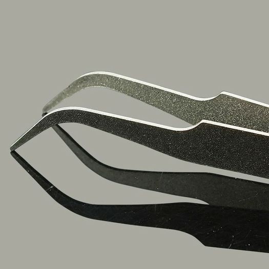 TS-15 Non-Magnetic Stainless Steel Fine Tip Curved Precision Tweezers New - FHT06RT