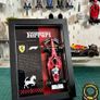 FERRARI Frame with Lewis Hamilton 1:43 Replica Image 3