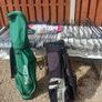 A selection of golf clubs and bags. Golf balls Image 2