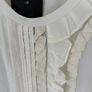 Luxury brand Maxmara rich cream coloured top/tee shirt BRAND NEW Image 9
