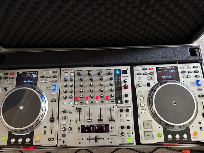 Professional Denon DJ Setup  Complete Plug and Play Mobile DJ Rig  Flight Case, Speakers & 2,000 Songs Included