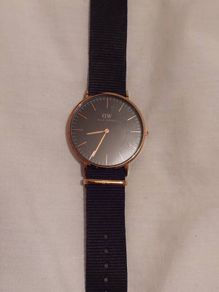 Daniel Wellington watch - Unisex - Black/Gold