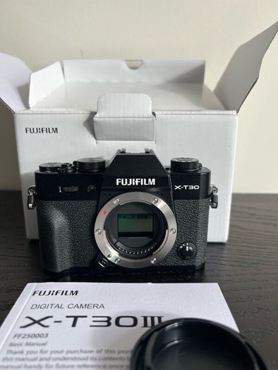 Fujifilm X-T30 III Body  Black, Boxed, Like New