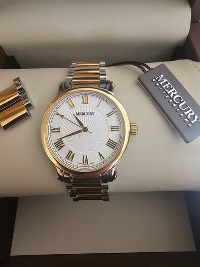 Mercury Swiss Watch / Model: ME-385 / BRAND NEW