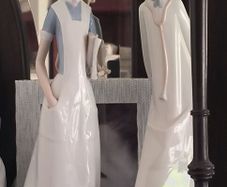 Beautiful Vintage Porcelain Statues Collectible Lladro Medical Pair Nurse and Doctor