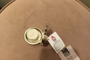 Silver metal christmas stag T-light holder