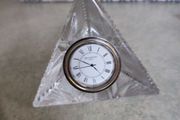 Waterford Crystal Clock - Millenium / Paper Weight Pyramid Times Square Star Of Hope Clock