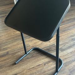 Adjustable Folding TV Tray Table, Laptop Stand in Black