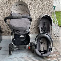 Stokke Pram, Bassinet and Car Seat