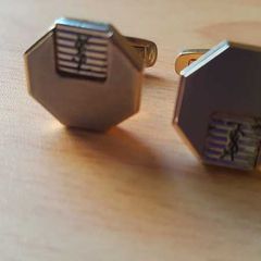 Authentic Yves Saint Laurent cufflinks