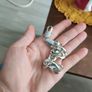 Heavy silver bracelet Image 5