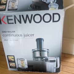 Kenwood continuous juicer