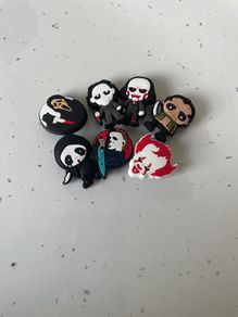 Scary movie croc charms