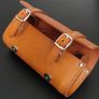 Heritage Premium Leather Saddle Bag 0.7L - Honey Image 3