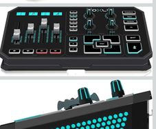 TC Helicon GoXLR Revolutionary Online Broadcaster Platform with 4-Channel Mixer, Motorized Faders, Sound Board and Vocal Effects, PC Compatible Only