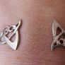 Vintage Sterling Silver 925 Celtic Knot Torc Bangle 13,9g Image 10