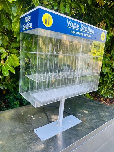 Vape Shop Display Stands With Led Lights