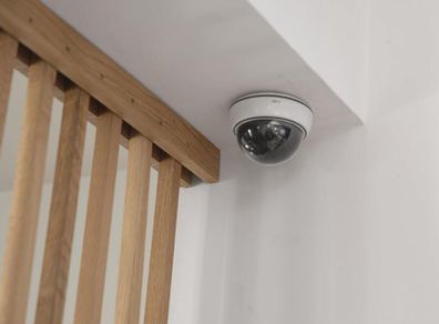 2 x Dummy Indoor Surveillance Camera with LED