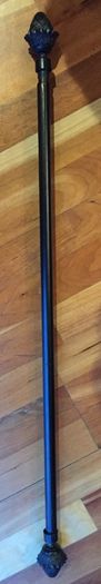 Curtain poles
