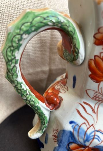 Antique Georgian Masons Ironstone Hydra Jug