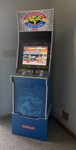 Street fighter 2 arcade with Wifi (Rare Big Blue) cabinet