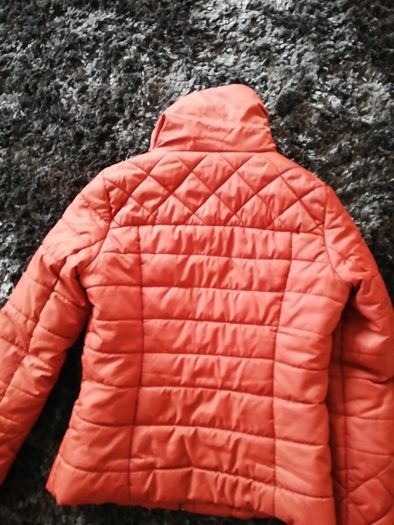 vero moda burgandy coat