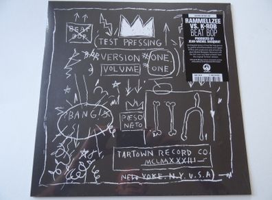 Jean Michel Basquiat art cover vinyl L.P