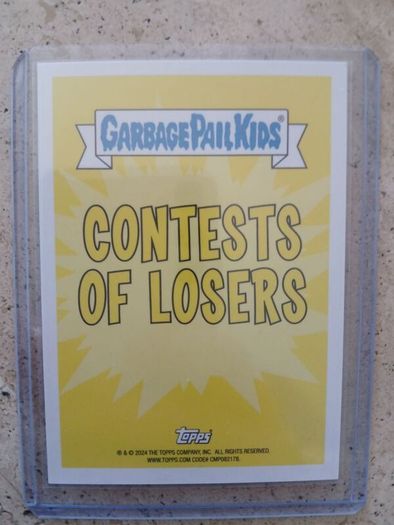 GarbagePailKids 46/50 GOLD Gloppy Gavin