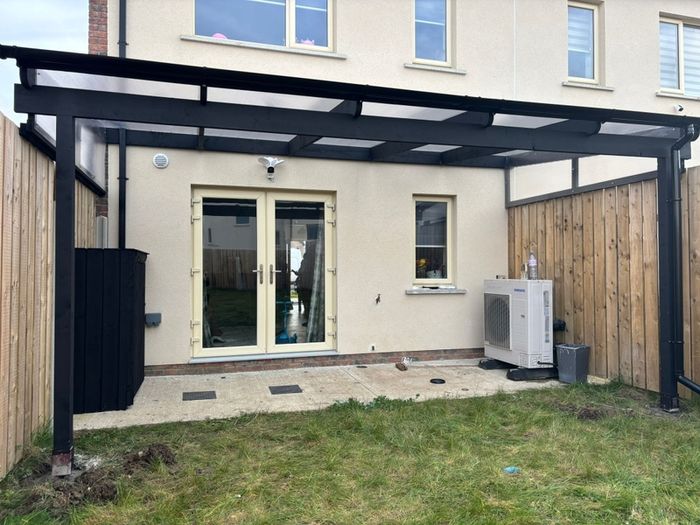 building pergola ,extension, side entry